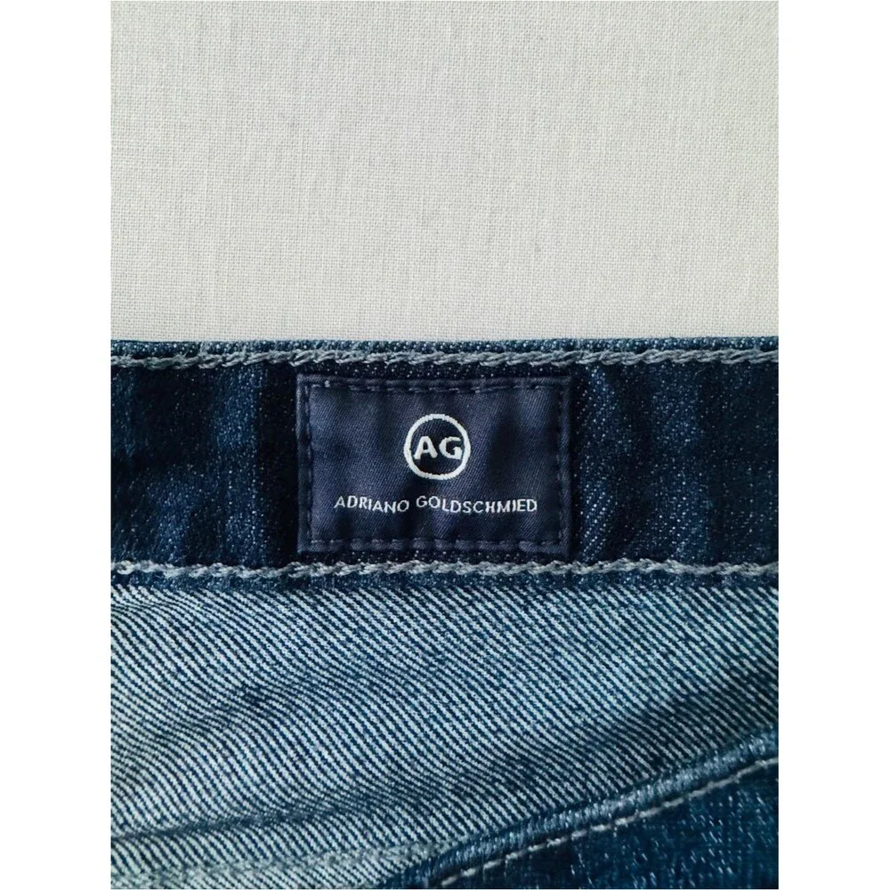 AG Adriano Goldschmied The Stilt Cigarette Leg Jeans 29R Dark Wash Stretch